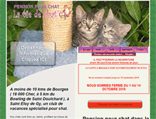 Tablet Screenshot of laviedechato.fr